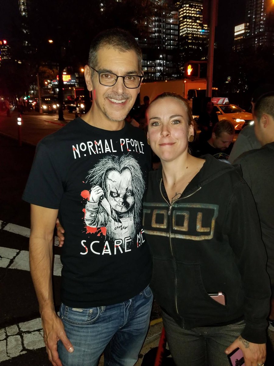 KimberlynnRimer's tweet photo. @RealDonMancini it was a pleasure talking 2 u about AHS...hope you caught up on this season! I'll b sure 2 check out @ChannelZeroSYFY https://t.co/co9lWmBKet