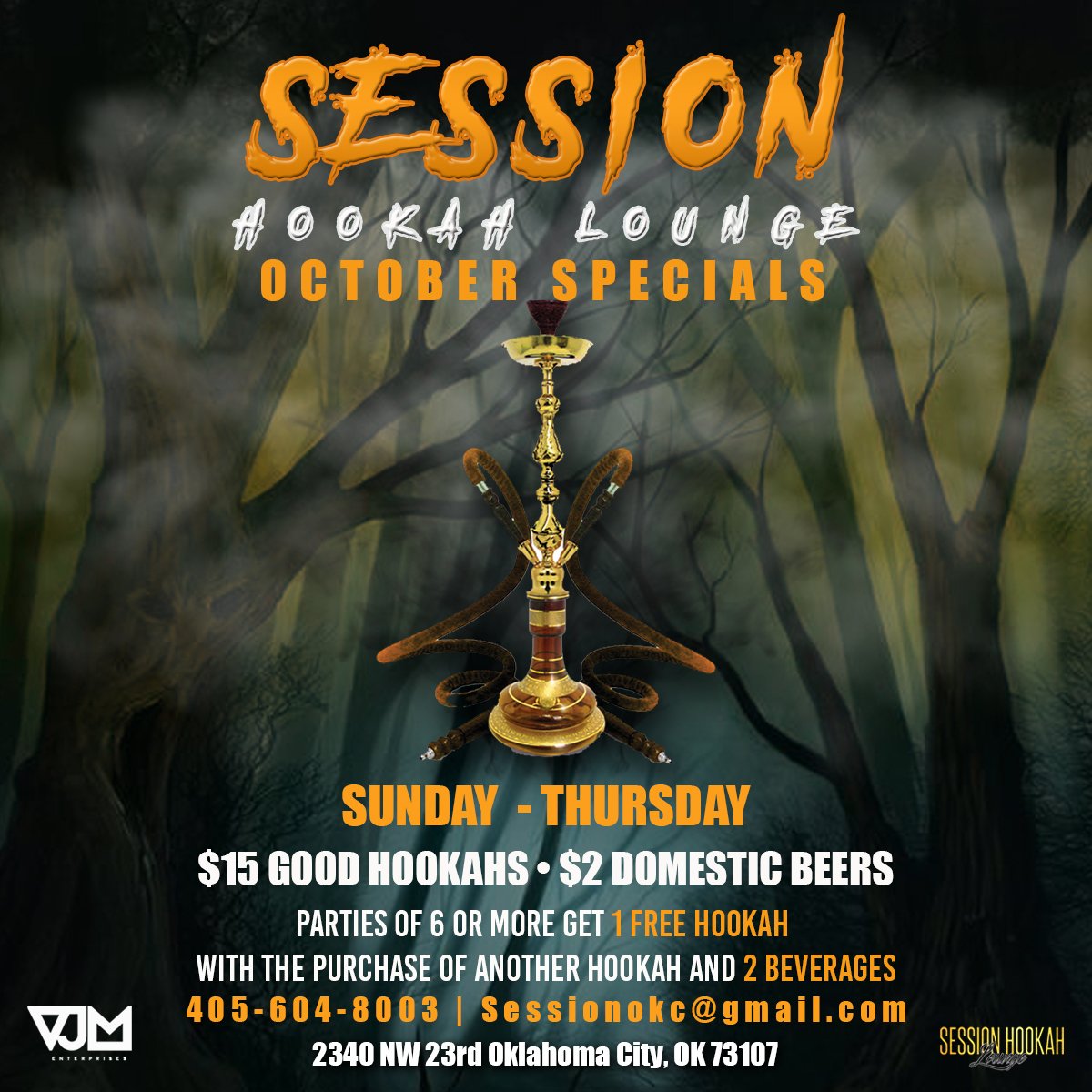 SESSIONHOOKAHLOUNGE (@SESSION_OKC) / Posts / X