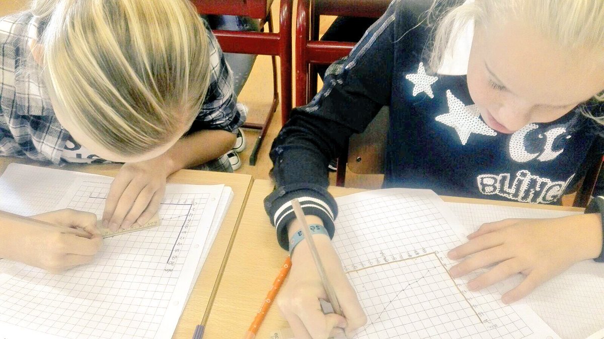 Gr 8 zet de gegevens van een staafgrafiek over in een lijngrafiek.