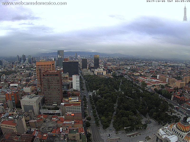 webcamsdemexico's tweet photo. La Ciudad de México #CDMX en este momento vista desde la Torre Latino. Temperatura: 16° C. https://t.co/0yG4uyKQU6