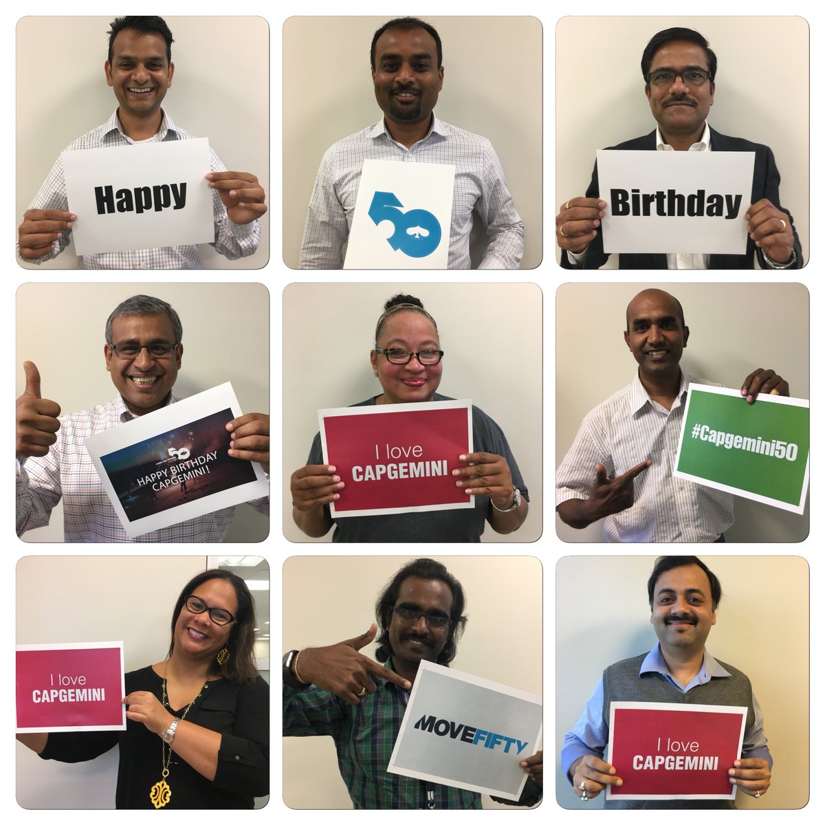 claireprincipio's tweet photo. Bridgewater team celebrating #Capgemini50 #lifeatcapgemini #movefifty #ilovecapgemini https://t.co/bjg2kGZoI1