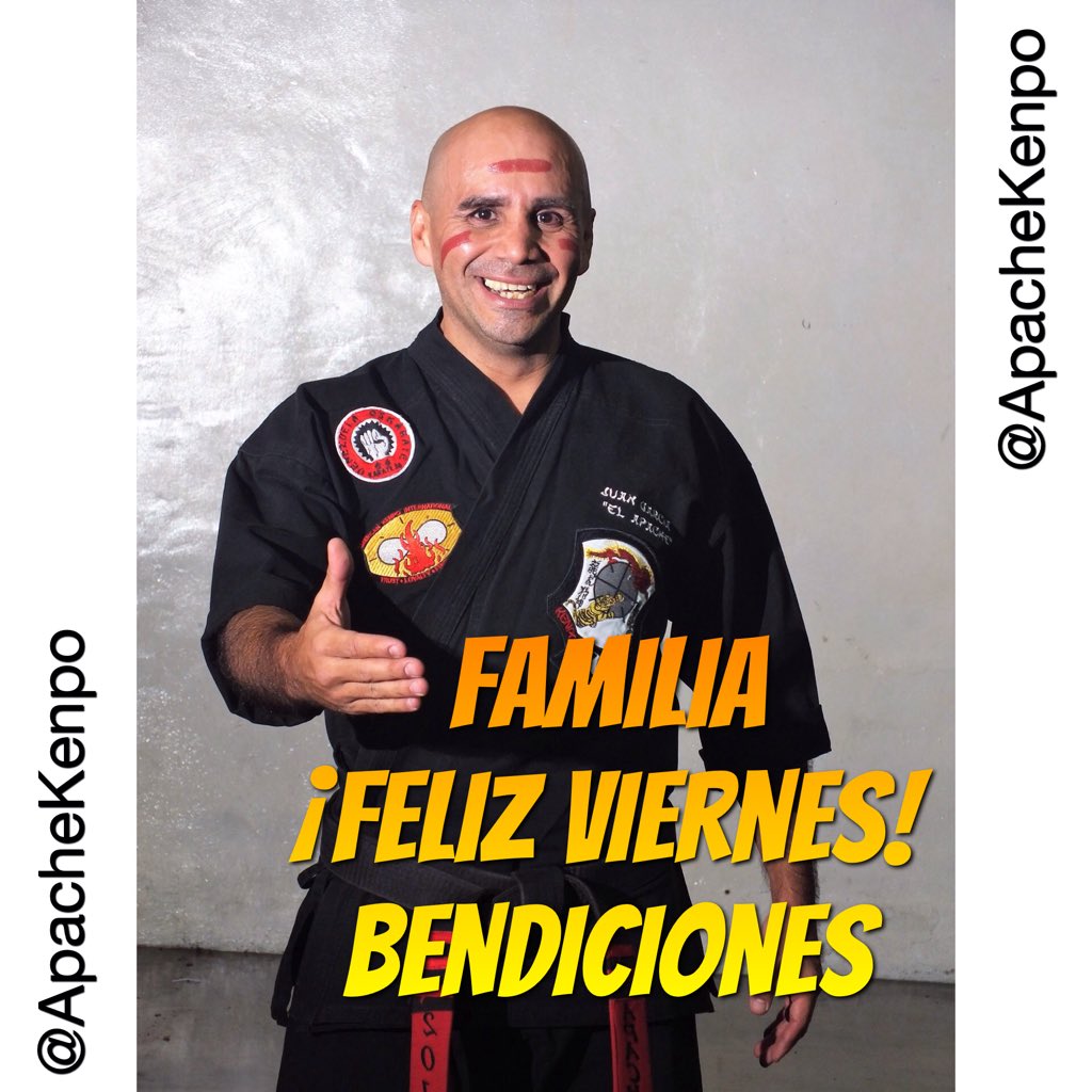 ApacheKenpo's tweet photo. Familia
¡Feliz viernes! Bendiciones
#ApacheKenpo #SomosOVAM https://t.co/O99v4YuQrk