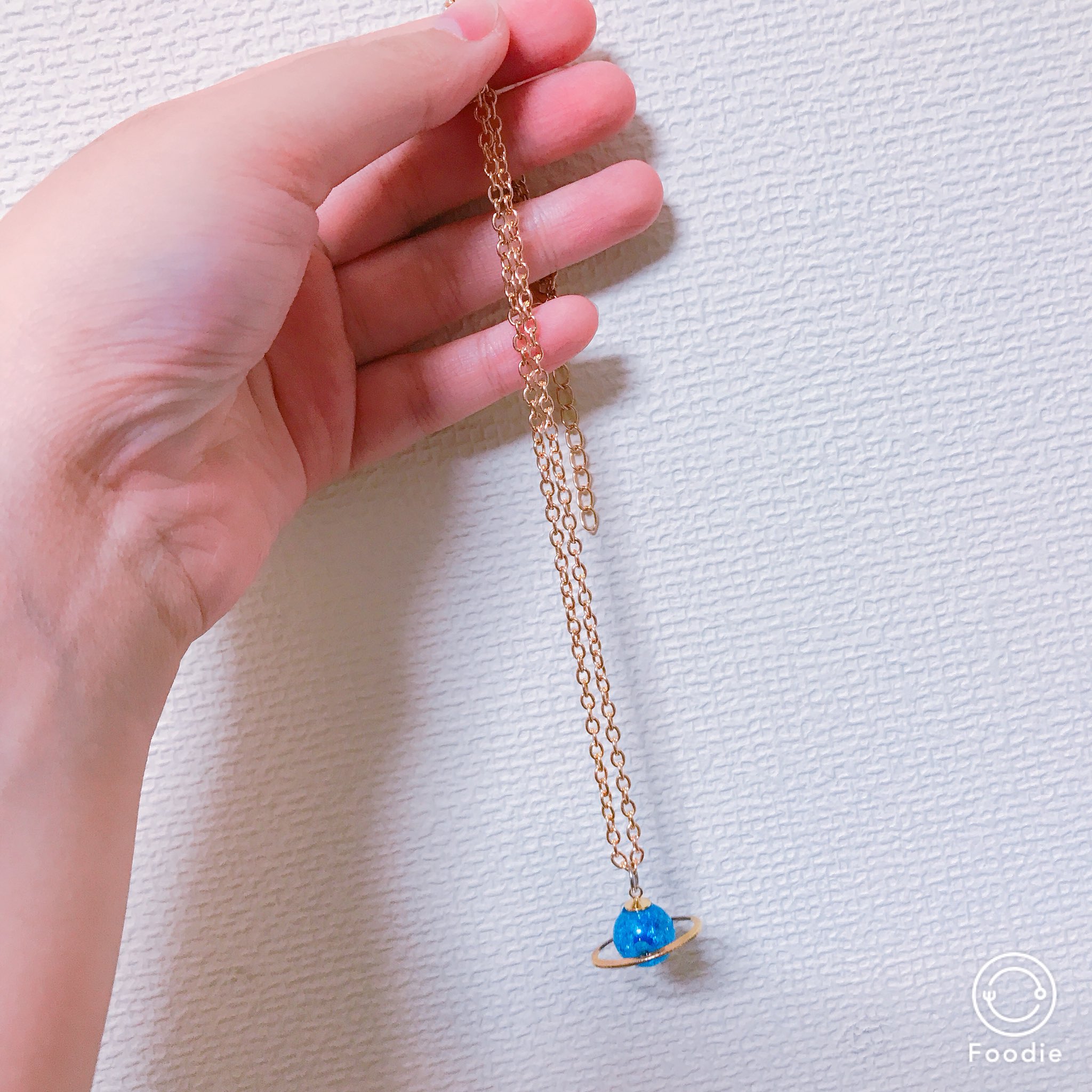 O Xrhsths Yuuki ໒ Sto Twitter 全部セリアのもので作ったネックレスです 合わせて300円です ๑ ˊ ᐞ ˋ ƅ この土星 のパーツが可愛すぎる ˆˆ 百均 セリア アクセサリー Diyアクセ ネックレス 百均diy 百均 アクセサリー おしゃれさんと繋がり