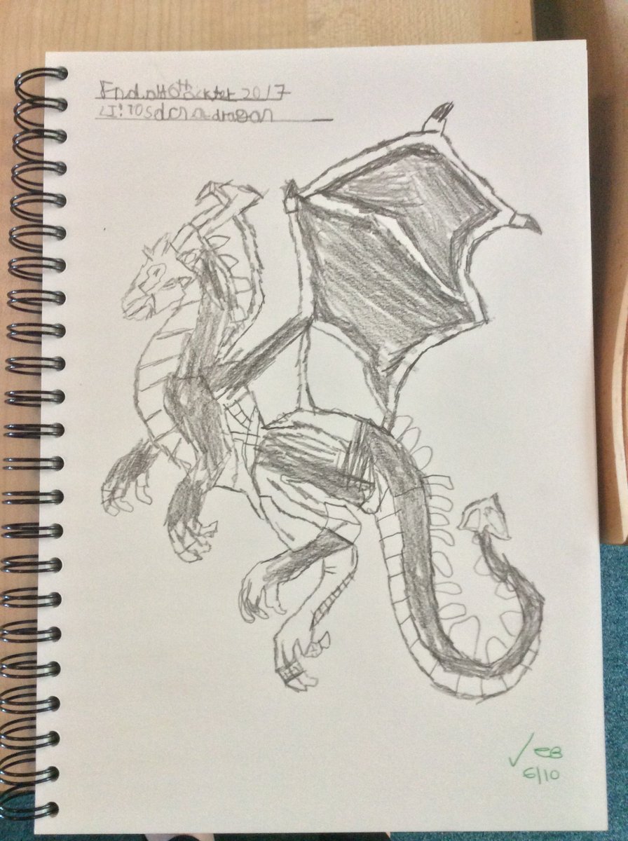 Our fantastic sketches of dragons in Art for our Vikings and dragons topic. <a href="/foxfield/">FoxfieldPrimary</a> #art #dragons