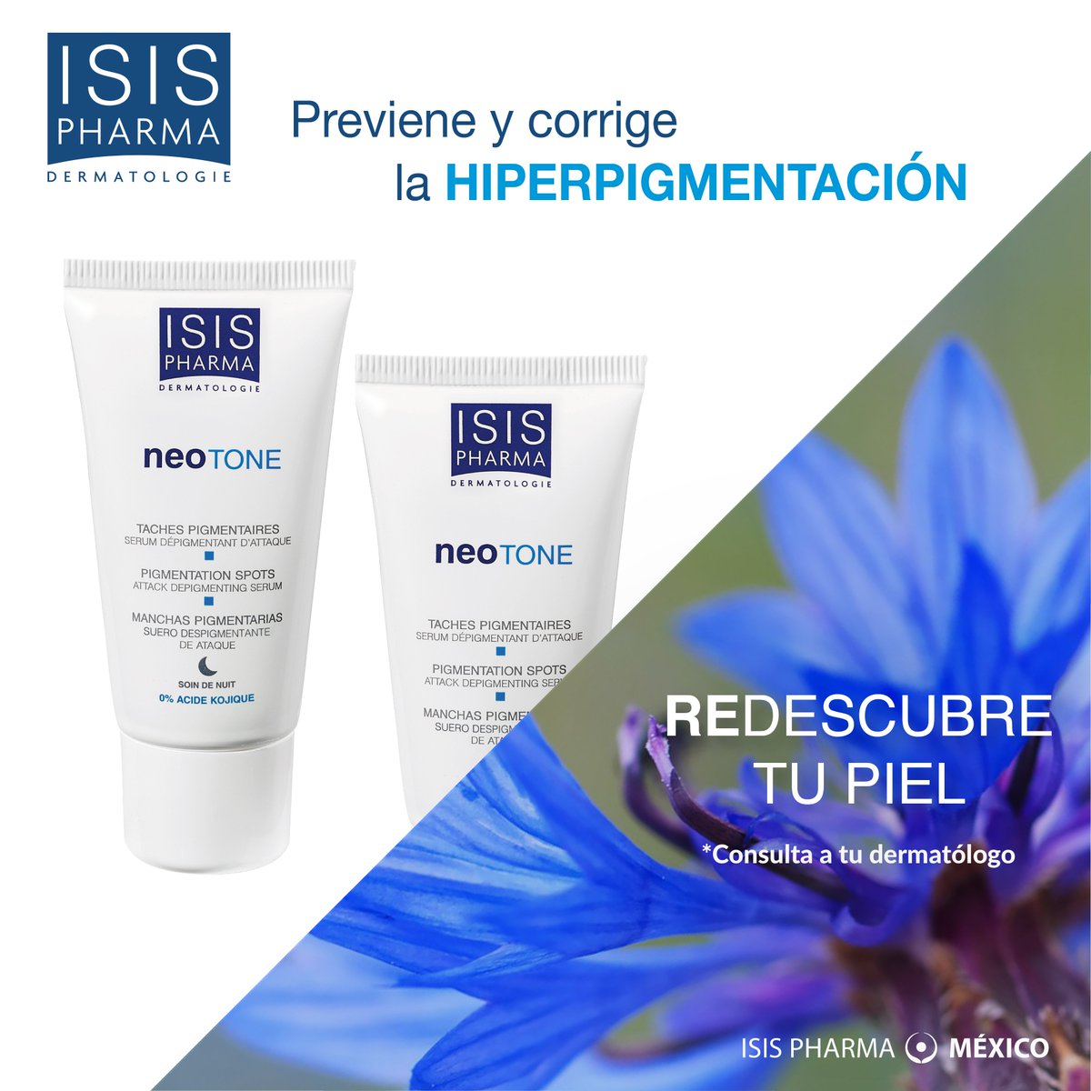 isispharma_mex's tweet photo. #Neotone Suero despigmentante, sólo de #IsisPharma #IsisPharmaMexico https://t.co/LQcRpil8Uy https://t.co/KG2XtefYf7
