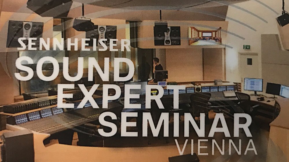 RemRecNet's tweet image. New immersive audio horizons… RRN at the Sennheiser Sound Seminar, The Synchron Stage Vienna. #Flexitrailer #remoterecordingnetwork #klangöl