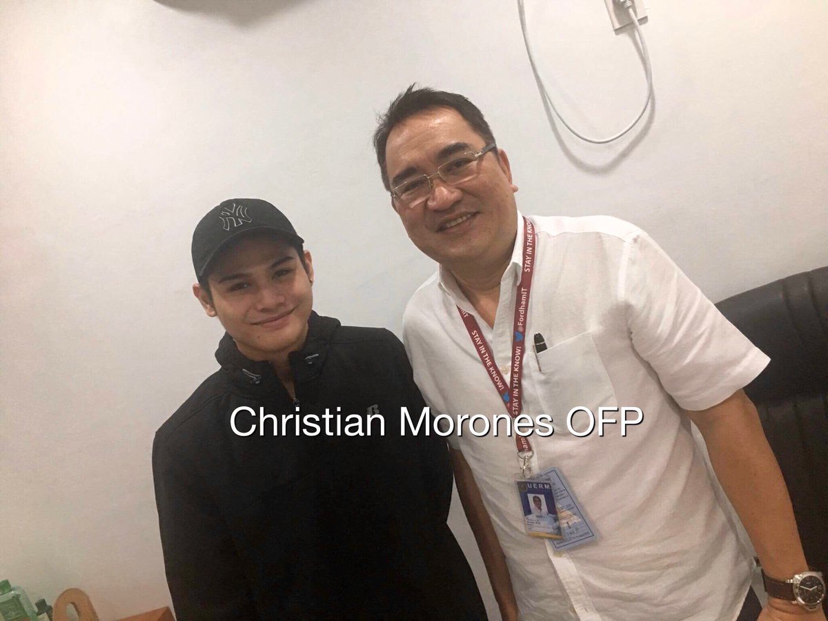 mi2_13's tweet photo. Thank you so much Dr. Napoleon B. Alcedo, Jr. Medical Director of UERMMC for doing the minor OR 
procedure on @itschristianmo God bless you https://t.co/hWho9n3Gq7