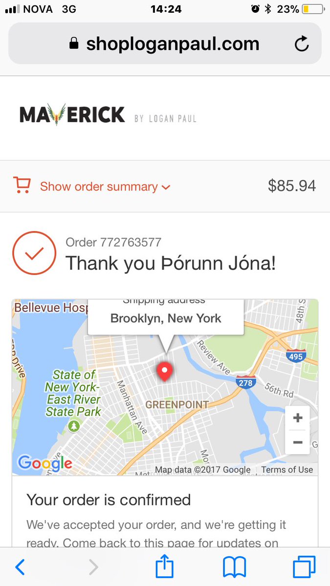 thorunn29's tweet photo. You don’t even know how happy this makes me!! #BeAMaverick @LoganPaul @ShopLoganPaul https://t.co/RCtxPOMM58