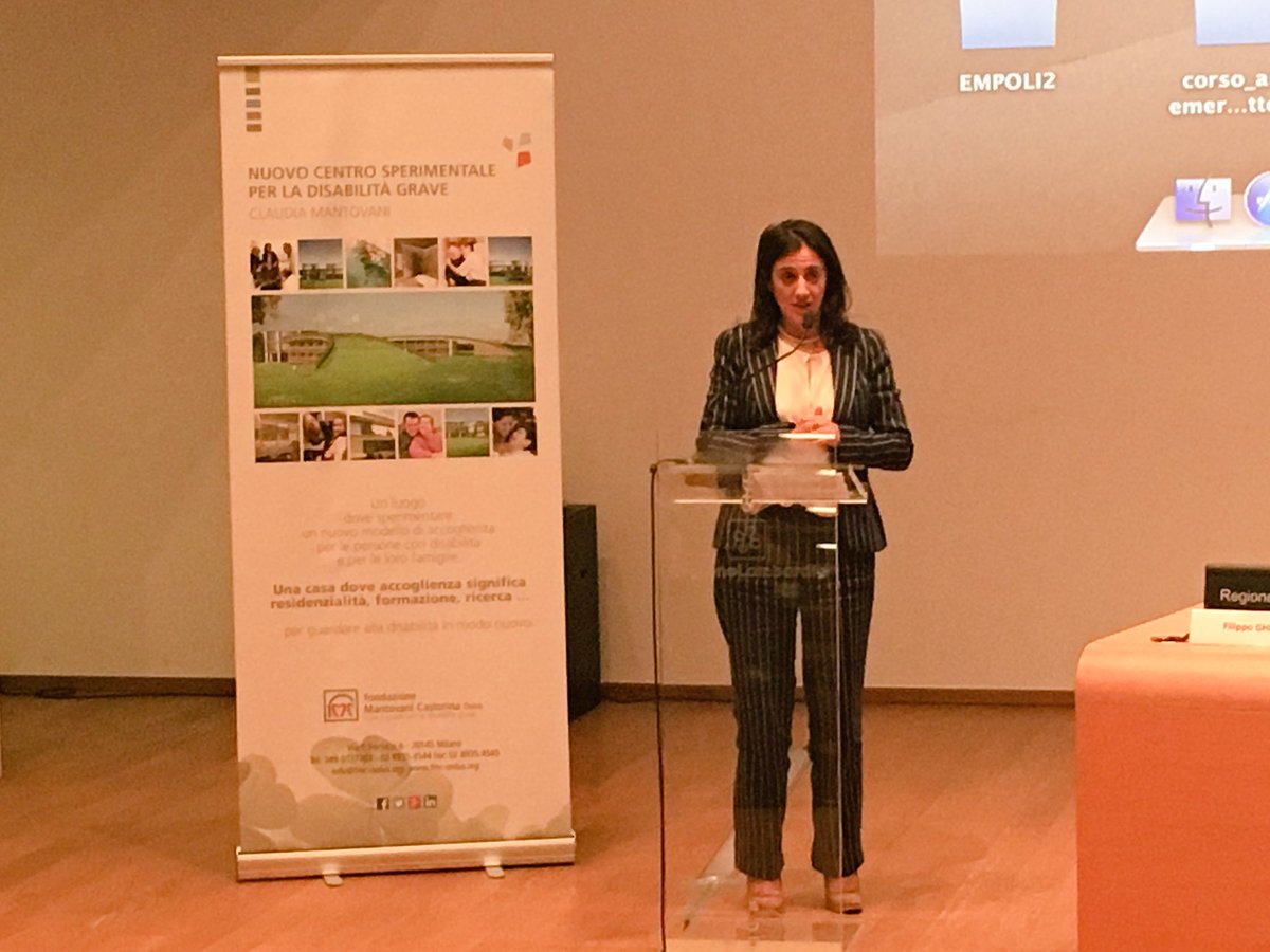 #oltreDama <a href="/LoprestiEluisa/">eluisa lo presti</a> presenta #ortolanicoraggiosi perché lavoro è "diritto di cittadinanza" #disabilità