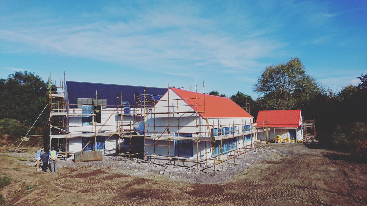 nailers77's tweet photo. Rural Passivhaus Macroom.... Making progress #Kanearchitects https://t.co/WL23K3nxeR