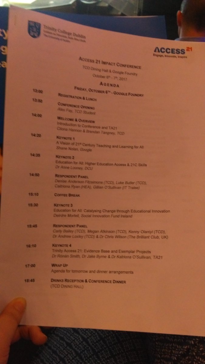 ms_whelansclass's tweet photo. #Access21ImpactConference @MountSionPS @mountsion_cbs @TrinityAccess21 @tcddublin https://t.co/WAsnwUnbrs