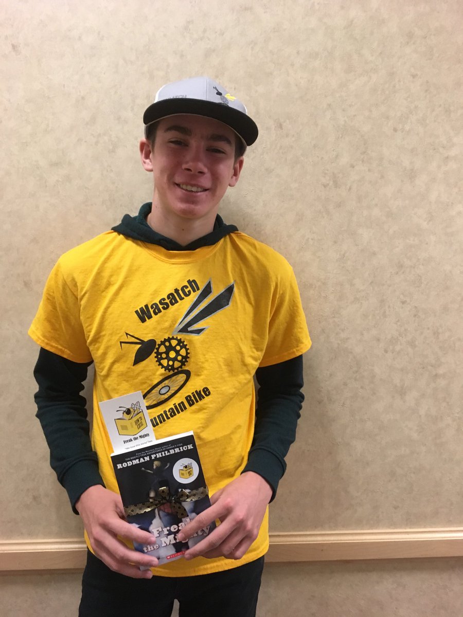 WasatchReads's tweet image. Tommy Biggs has the first find of the day.