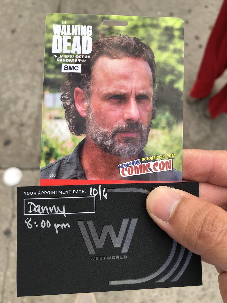 dannyjp25's tweet photo. .@WestworldHBO : All set for the #Westworld Experience! #NYCC #WestworldNYCC https://t.co/XT7sQ9h5y0