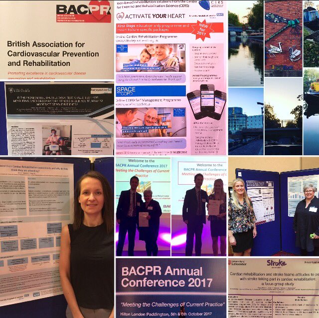 AYHLeicester's tweet photo. A hugely successful BACPR conference. Congratulations to our Cardiac Rehab UHL Team Nikki Gardiner and Amye Watt and associates Amy Jones and Nikki Clague Baker .#bacpr2017 @thecsp @Leic_hospital @LeicResearch @lborouniversity @Leic_hospital @ncsemem @uniofleicester  @NACR_Audit https://t.co/MwrTAWJaYu