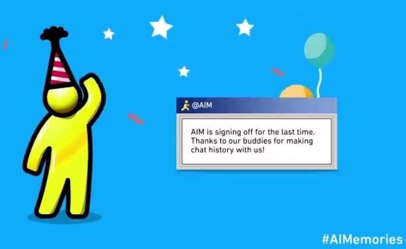 AOL Instant Messenger Officially Discontinuing This December After Twenty Years Online macrumors.com/2017/10/06/aol… by <a href="/mbrsrd/">Mitchel Broussard</a>