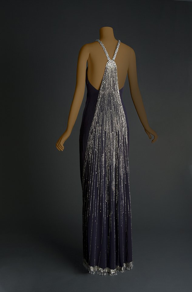 You can see this Karl Lagerfeld shower dress @ our "Inspiring Beauty: 50  Years of Ebony Fashion Fair" exhibition! Opens Oct. 28 #NCMAebony