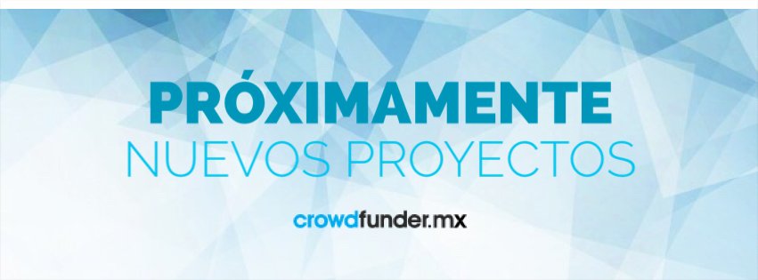 Crowdfunder.Mx tweet media