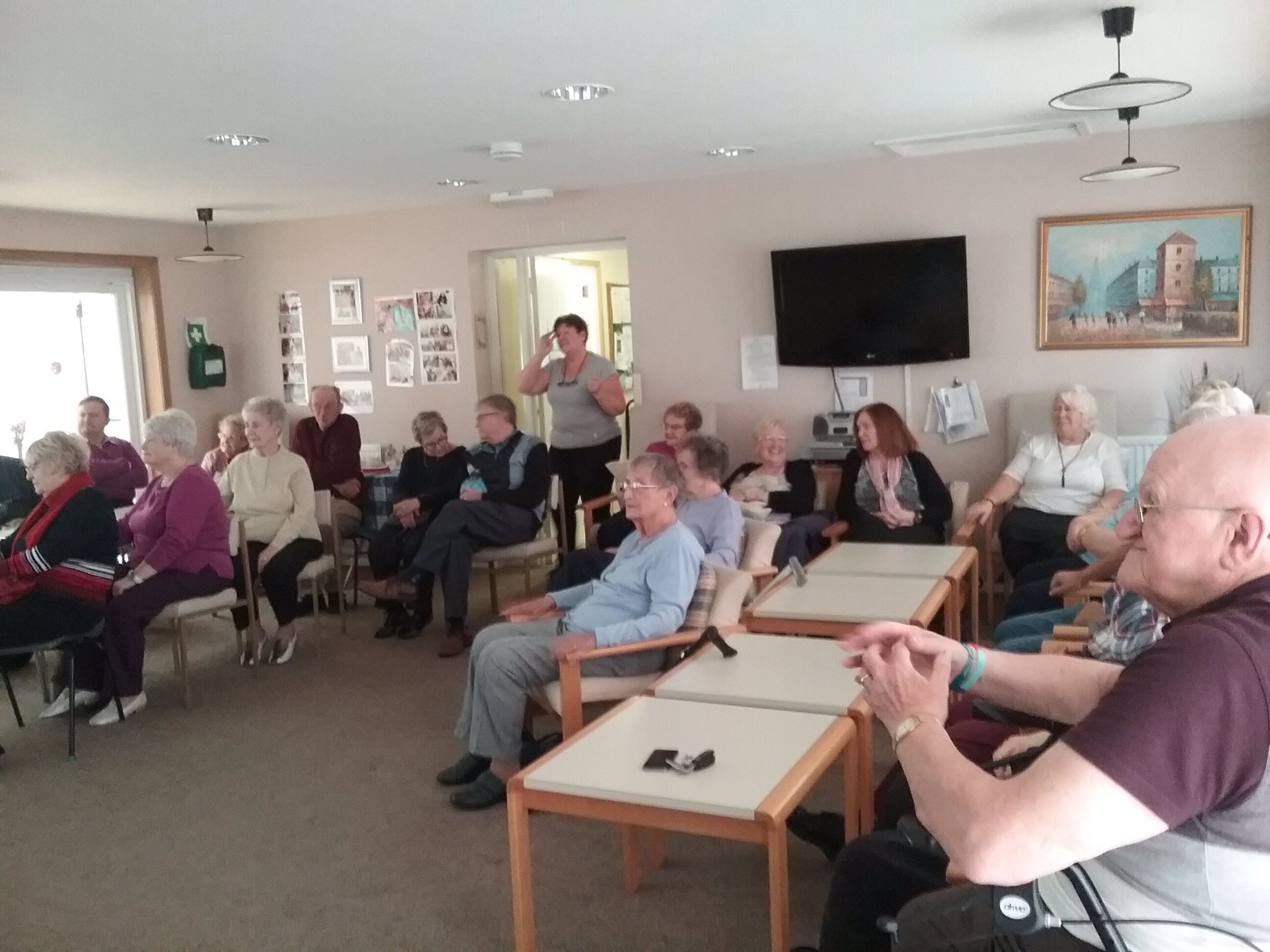 Impact Arts on Twitter "In Johnstone, our Renfrewshire Craft Cafe held an open day as part of