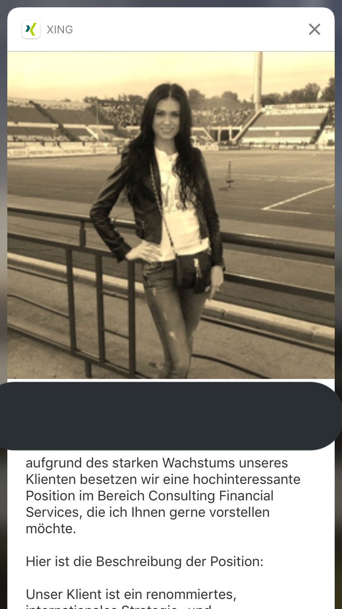 Jetzt versucht man (Frau!) bei @XING_de mich mit Fußball zu überzeugen. 🙄