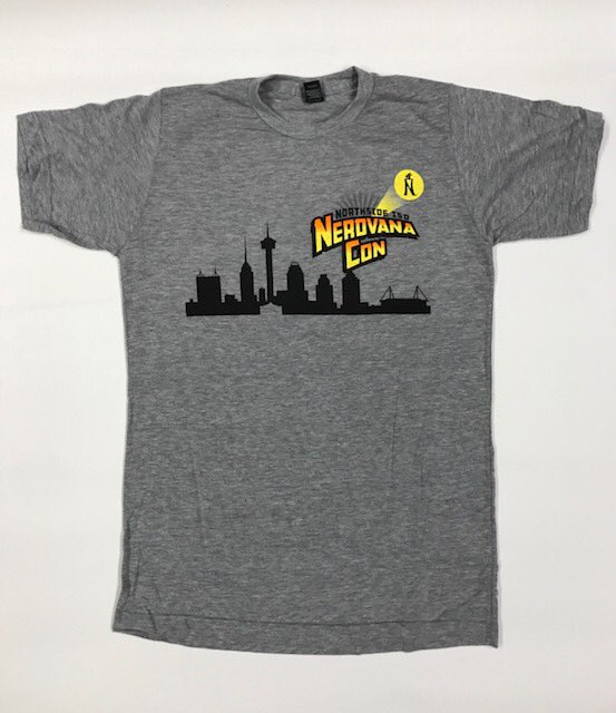 NISDNerdvanaCon's tweet photo. Be sure to purchase our inaugural #Nerdvanacon tshirt! We think they're pretty nerdmazing! #Nerdvanacon17 https://t.co/lMOd2KNKl6