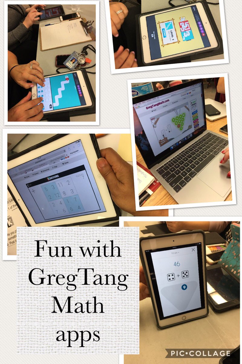 MrsMTLC's tweet photo. Playing with @gregtangmath apps today with @RidgeviewPS Ts #rpsmathsnaps #rpsmtlc17 @Kelly_M_Wright https://t.co/EaRLfdDbYR