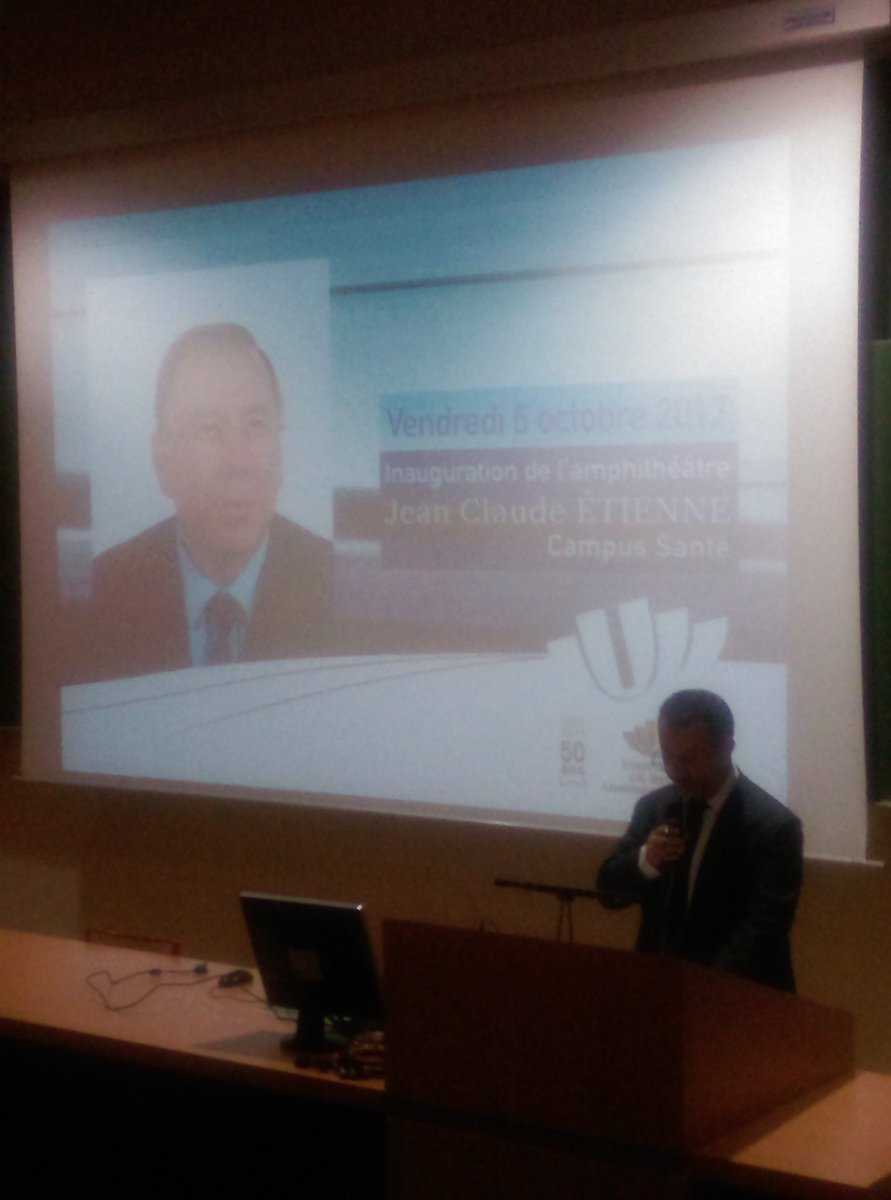 universitereims's tweet photo. @ODuperon retrace le parcours du professeur Étienne et souligne son engagement vis à vis de son université et de son territoire https://t.co/5NfBQzYV45