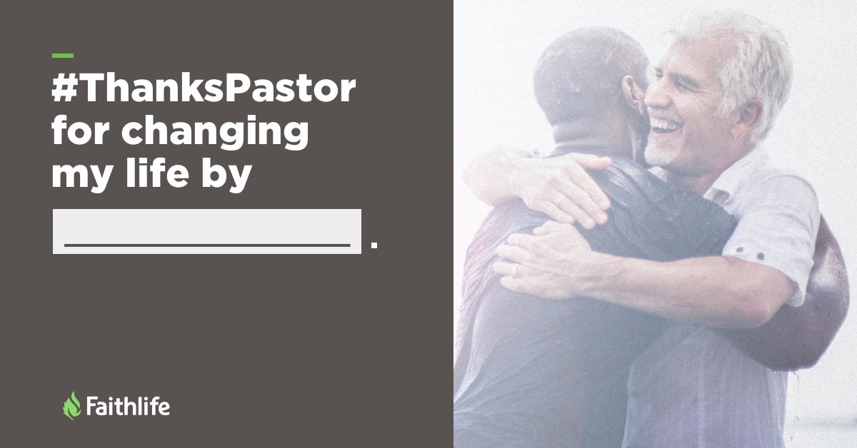 Logos's tweet photo. How has your Pastor influenced your life? Tweet your story now with #ThanksPastor https://t.co/R7pKKh14Cc