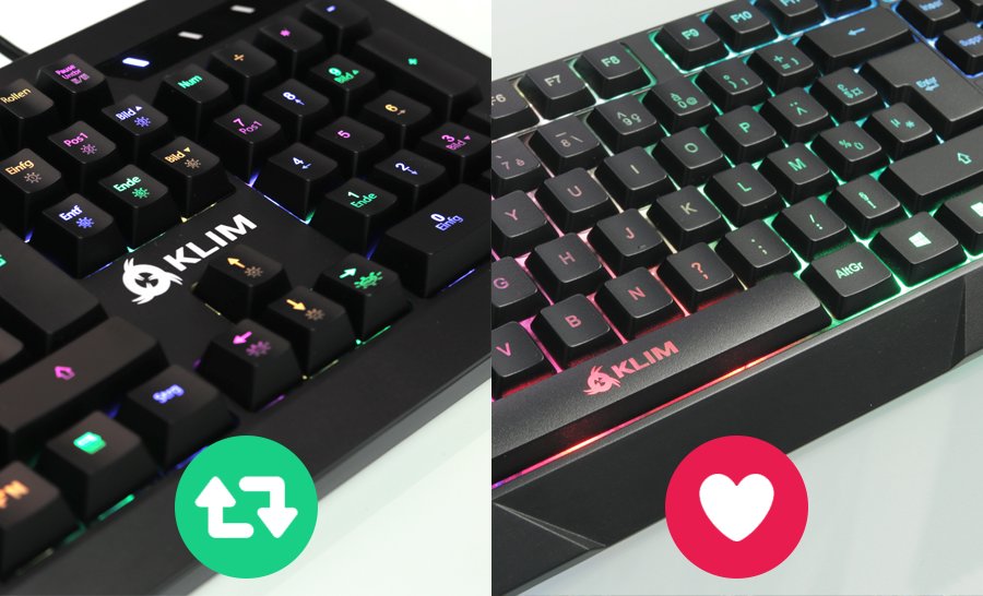 KLIMTechs's tweet photo. Clavier Mécanique ou Clavier à Membranes ?

Lequel tu préfères et pourquoi ? 😁 https://t.co/cXYE7uWlLW