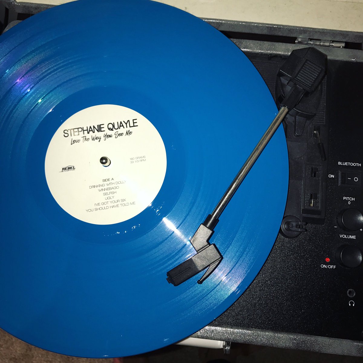 StephanieQuayle's tweet photo. So excited 2 say that my new album is now available on #vinyl! Add LTWYSM to ur record collection! #LoveSQ #newmusic https://t.co/mZFKuLfEB5 https://t.co/0OIgWvxF87