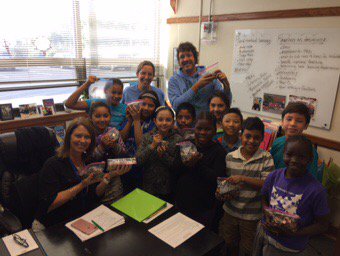 JPL1729's tweet photo. $390.46 raised - pennies for Puerto Rico at Keister.  All counted by the Newcomer Class! Great kids! https://t.co/pSK6fJG4ON