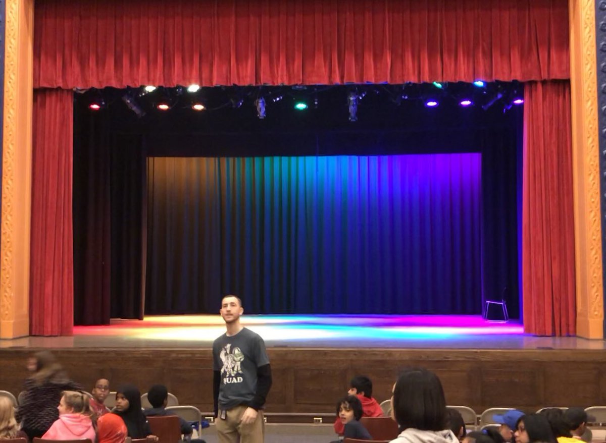 These 7&amp;8th graders at Justice Page just organized a school assembly on supporting LGBTQ students. What a great way to start the day at MPS.