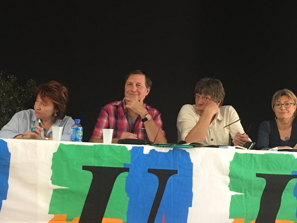 FSUEMPLOIOCC's tweet photo. Congrès #SNU #poleemploi #FSU #Occitanie, Bureau de Congrès, congressistes: Débats sur Avenir @pole_emploi #privatisation #classif... https://t.co/VBXm0OZang