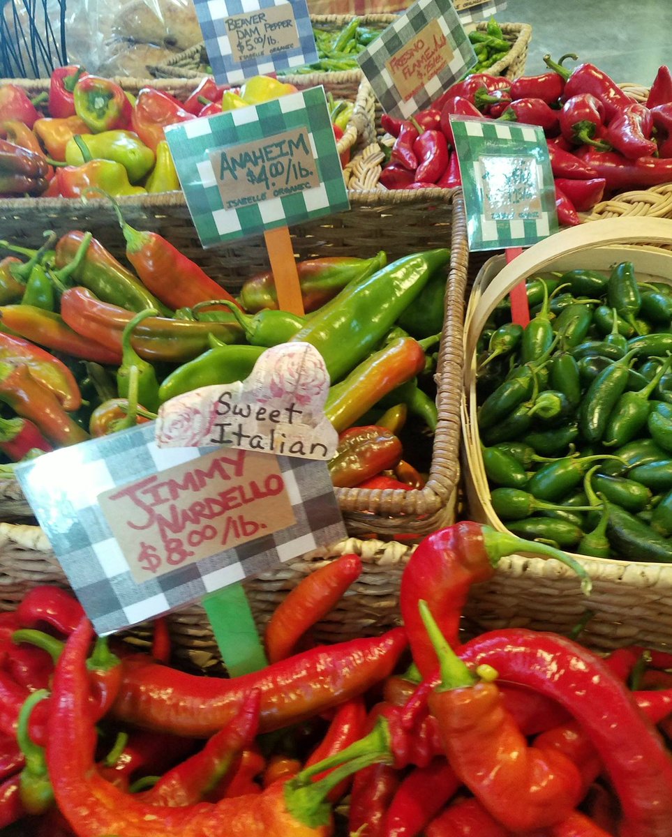 Isabelle Farm is roasting chiles! Come on by for a taste of Fall before Monday’s forecasted freeze!  <a href="/IsabelleFarm/">Isabelle Farm</a>