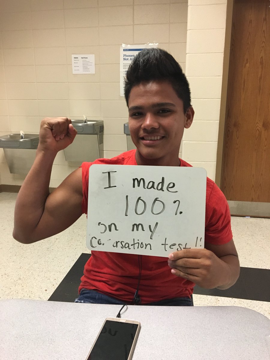 MurrayESOL's tweet photo. Way to go!! NMHS Newcomers are working hard! #murrayesol
#murrayproud https://t.co/njrMki9Iql