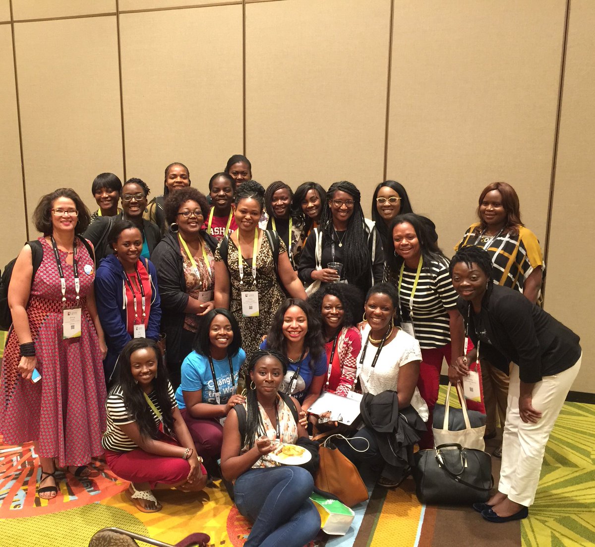ardebholar's tweet photo. African women in tech! What an amazing networking session!
Incredibly smart professionals &amp; students! #proudafrican #womenintech #ghc17 https://t.co/0BodIoV6BN