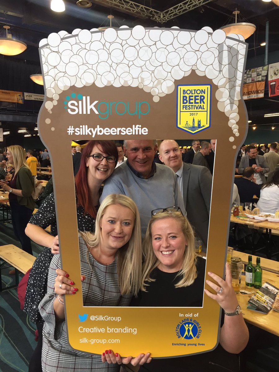 #silkybeerselfie <a href="/TJCAccountants/">SKS Thompson Jones</a> #boltonbeerfestival