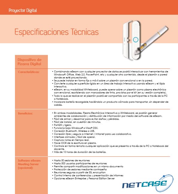 NetcaseWeb's tweet image. Pizarras eBeam y toda la tecnologia para hacer de la educacion un salto lo encontras en netcase. #TecnologiaeducativaenNETCASE