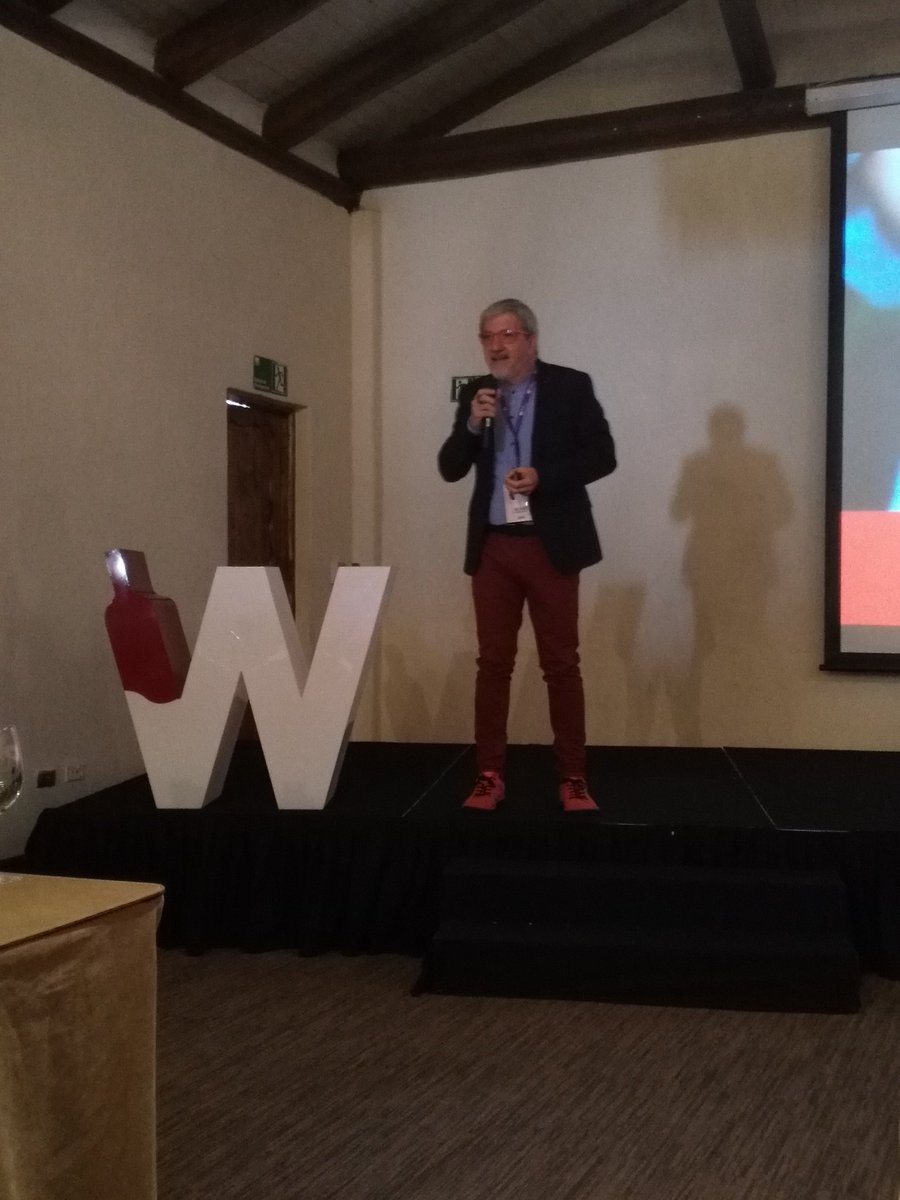 AChilepoh's tweet photo. @oxitobrands Marcelo Ghio en #winecongress nos habla de #Branding y #vinos "Conectando emociones"
@WineCongress @LA_CAV @Sernatur https://t.co/403fDdEl49
