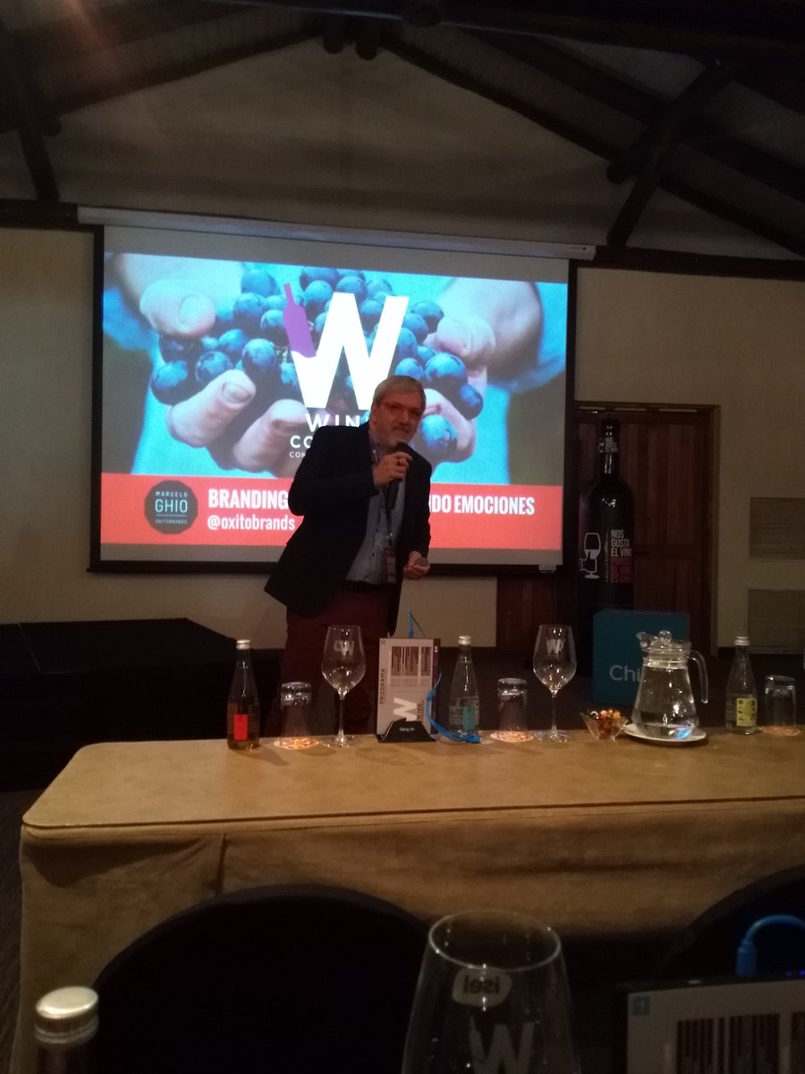 <a href="/oxitobrands/">Marcelo Ghio</a> Marcelo Ghio en #winecongress nos habla de #Branding y #vinos "Conectando emociones"
<a href="/WineCongress/">Wine Congress Chile</a> <a href="/LA_CAV/">LA CAV</a> <a href="/Sernatur/">Sernatur</a>