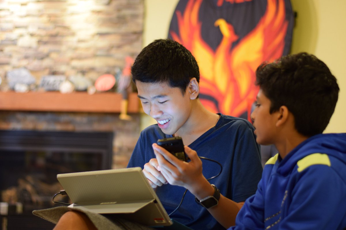 Training our new programmers!