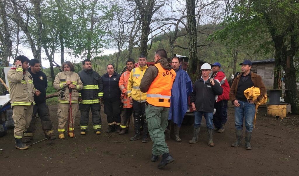#SanClemente:Gope continúa labores de búsqueda de hombre de 48 años extraviado en sector Carretones.