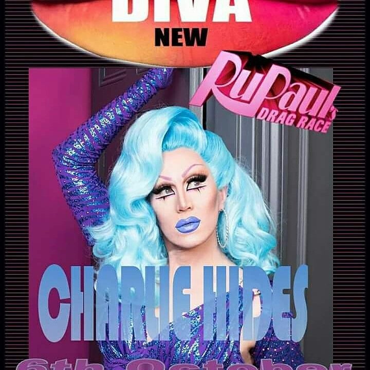 Woo!! Tonight Divas the one n only Charlie Hides on stage at 12.15. So come on down 😀 £5 entry from 9pm NOT to be missed. 😘😘 xxx