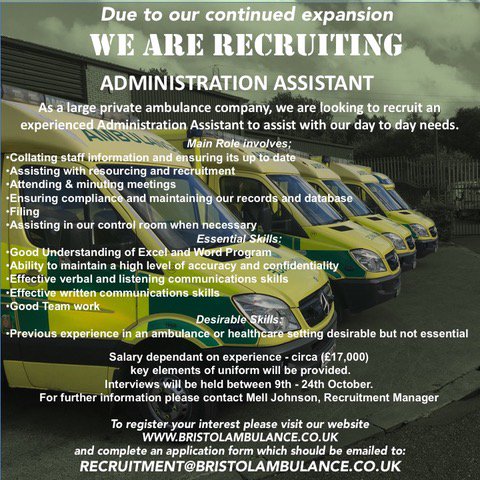 baevents4u's tweet photo. #teamba @findbristoljobs @BristolJobs Apply now https://t.co/lhQuU4oAQz