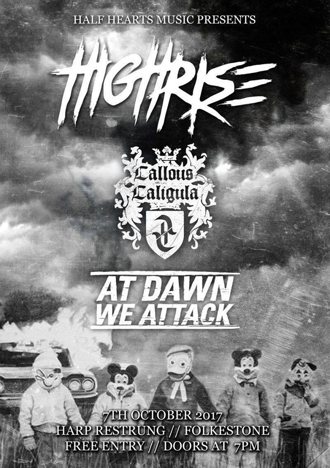 danielchengg1's tweet photo. Will be reunited with tour buddies @atdawnweattack and @CallousCaligula tomorrow with @highriseuk_in Folkestone! #highriseuk #atdawnweattack https://t.co/0A7sPnIoRm