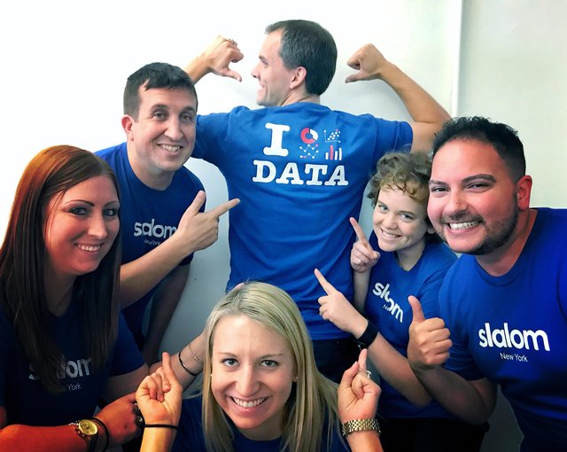 hollyhook's tweet photo. .@SlalomNYC's ready for @Tableau’s #TC17! Come visit booth 358 to say hello and check out some fun demos! #data17 https://t.co/URkevxEIun https://t.co/908ADj1XpE