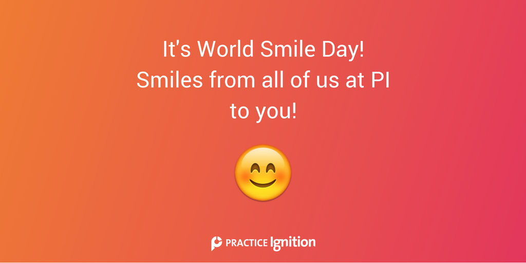 ignitionapp's tweet photo. Smile, It's World Smile Day! :) https://t.co/eXtFnyJkX6