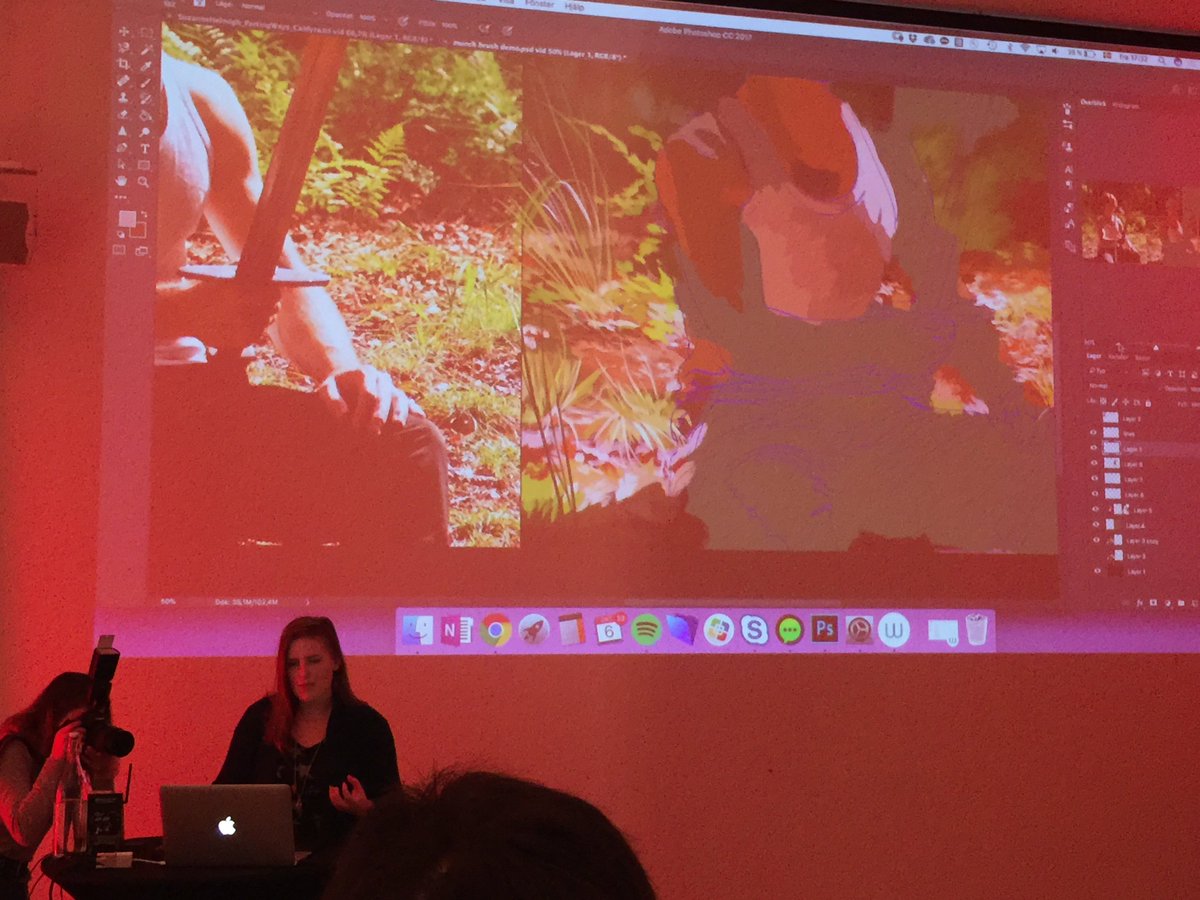 AdobeNordic's tweet photo. The strokes of Munch brushes for Photoshop are like canvas tells @SHelmigh #HiddenTreasures #MunchContest https://t.co/rwYPmLahrH