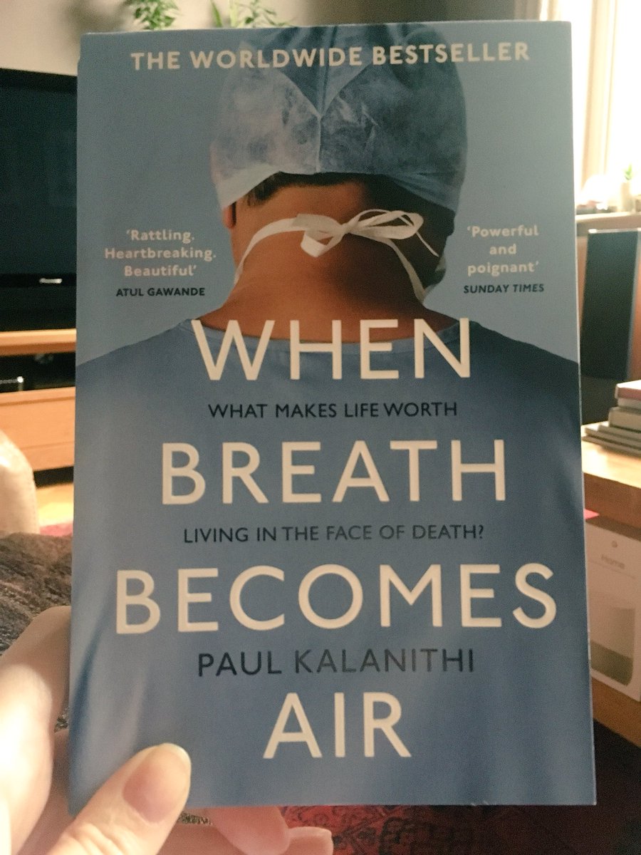 Natalie2102's tweet photo. So much strength and love throughout .. another great read #whenbreathbecomesair https://t.co/8FSOYpbthh