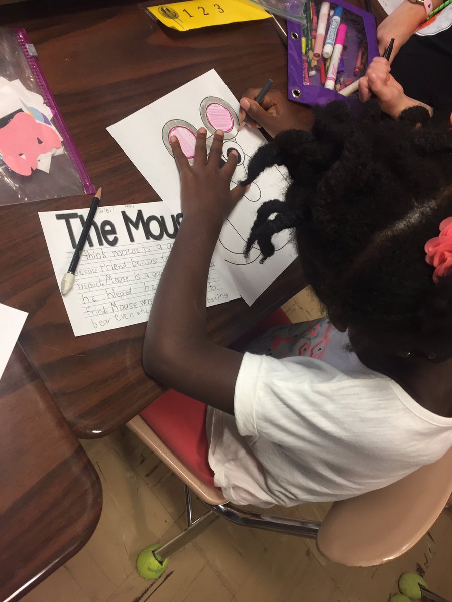 maddie_lumley's tweet photo. Posting our thinking about one of our characters this week! We've been focusing on using strong words ๐ช๐ป #rm203 https://t.co/GYnhKsslAw