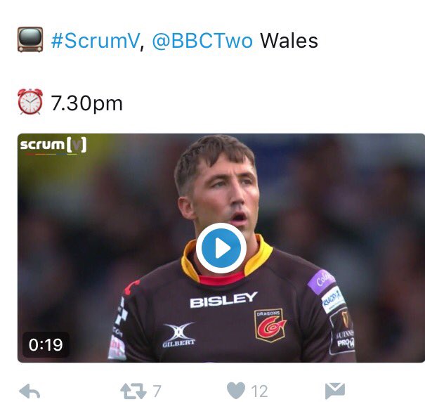 ScrumDingers's tweet photo. Great game tonight, and no doubt as to who the BBC considered the star of the show. And who can blame them? #GavsBack https://t.co/KrJOspIOYx